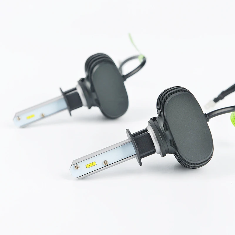H3 светодиодные лампы для автомобильных фар H8 LED H7 супер яркие чипы CSP H4 Hi Lo beam H11 6000k