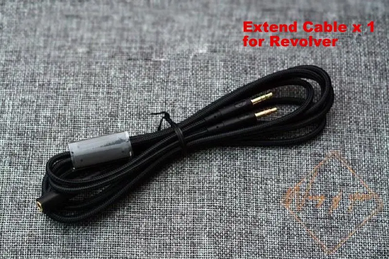 Extend Cable Wire Подушечки из пеноматериала для наушников kingston HyperX Cloud Revolver S, игровая гарнитура, Подушечка для наушников и удлиняющий кабель для Hyperx Cloud 2 II - Цвет: Extend Cable Wire