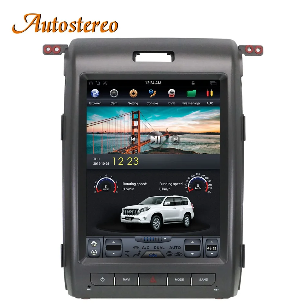 4 ГБ ОЗУ Android 8,1 Tesla стиль Автомобильный gps навигация для Ford F150 2009- Автомобильный мультимедийный плеер радио магнитофон головное устройство