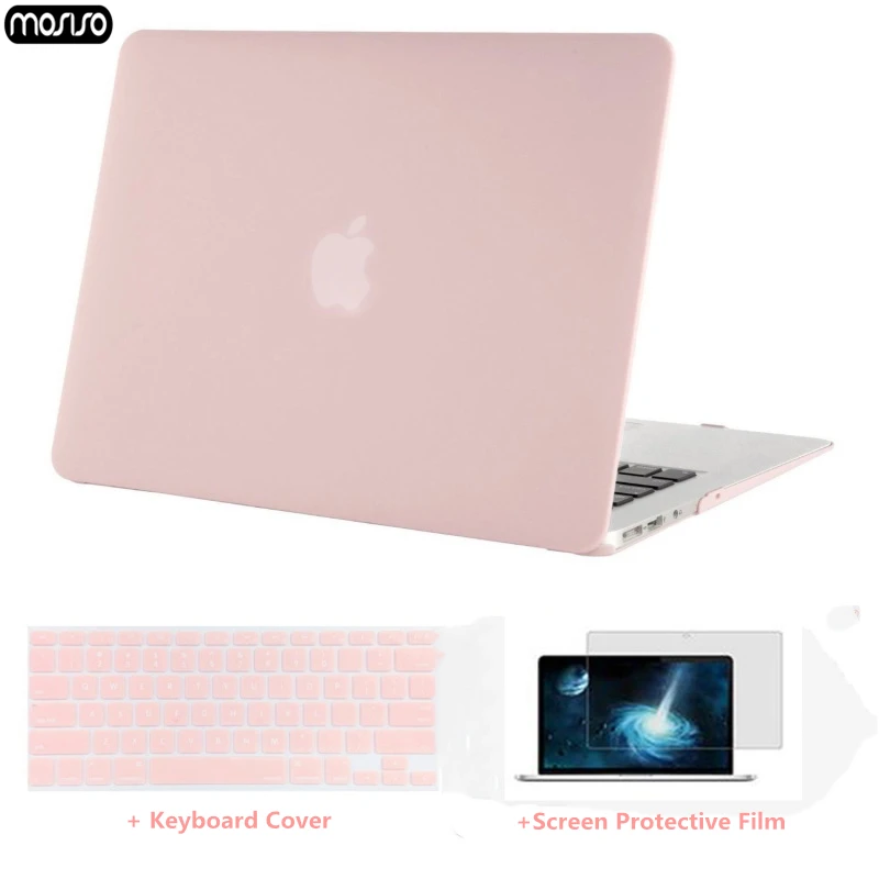 MOSISO чехол для ноутбука Apple MacBook Air 13 дюймов A1466 матовый Macbook Pro Retina13 A1502/A1425 +