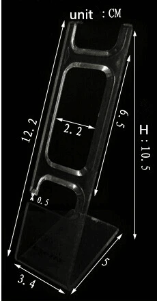 20 шт., прозрачный держатель для часов (art.: 165518b7) - 165518b7