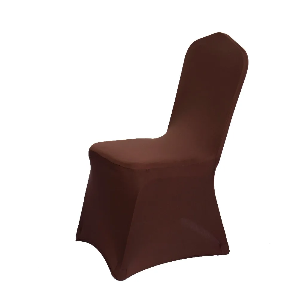 Универсальный Эластичный чехол из полиэстера и спандекса 10 шт.|chair cover satin|chair