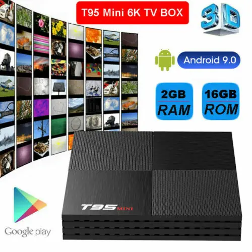 ТВ приставка T95 на Android 9 0 Мини Смарт Allwinner H6 с четырехъядерным процессором 2 4 ГГц Wi