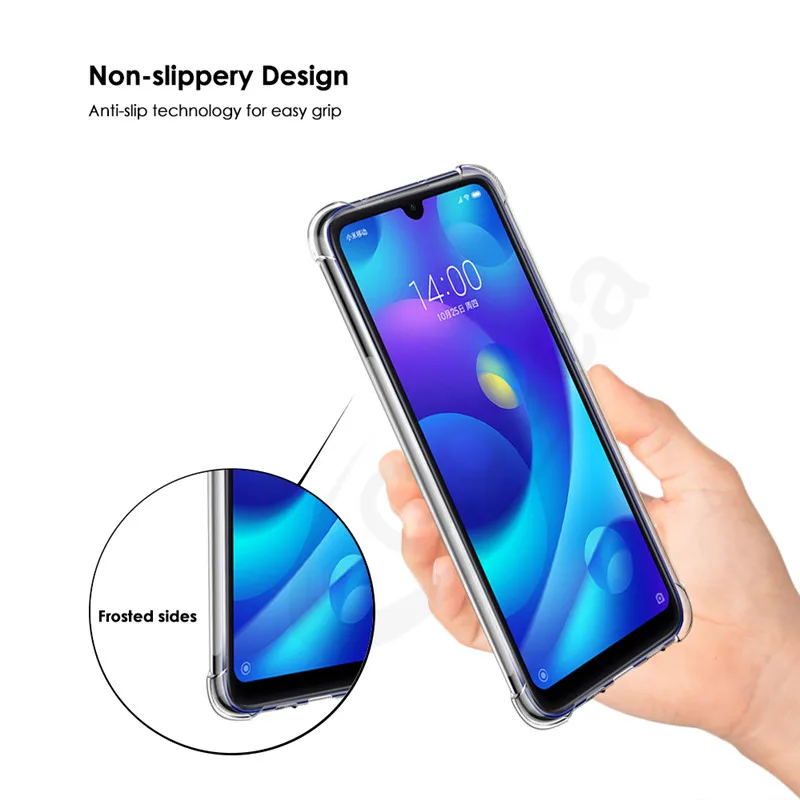 Qosea Прозрачный чехол для телефона Xiaomi Mi Play Silm силиконовый мягкий Ультратонкий