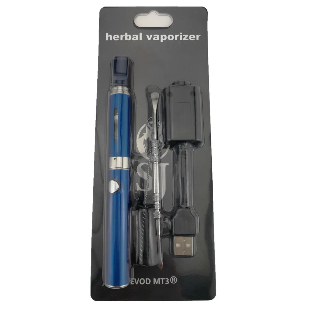 evod mt3 dry herb vaporizer electronic cigarette kit with tank atomizer 510 thread 650mah Battery pen ago g5 | Электроника