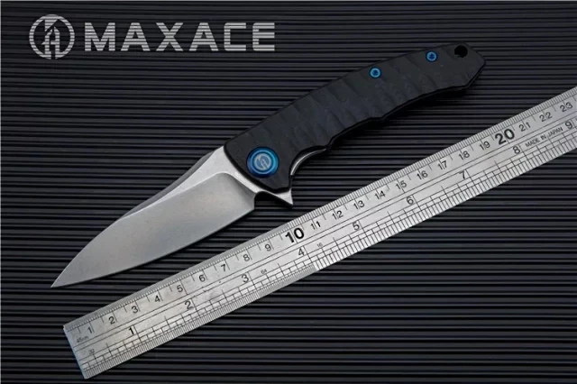 Новый черный Камуфляжный Maxace Corvus K110 стальной подшипник компактный походный нож