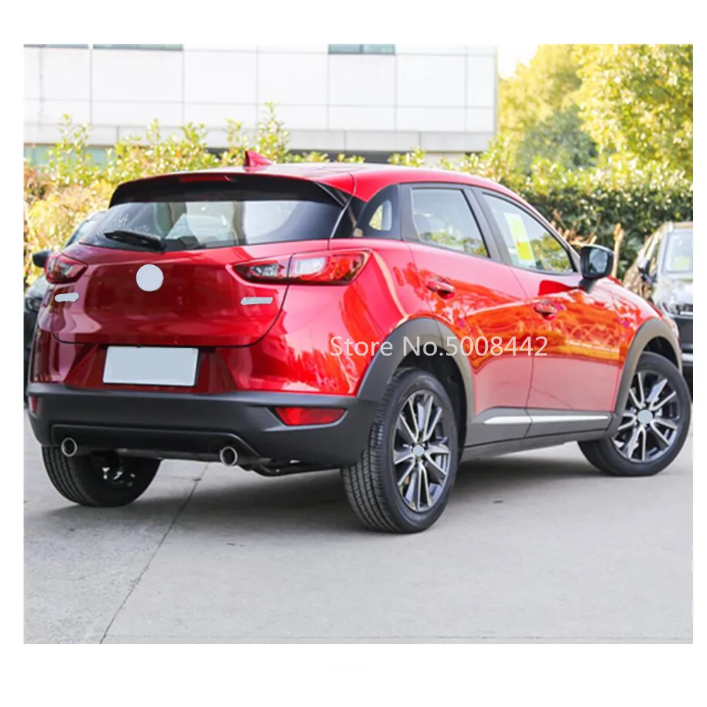 Для Mazda CX-3 CX3 2017 2018 2019 2020 автомобиль укладка палку среднего АБС хромированная