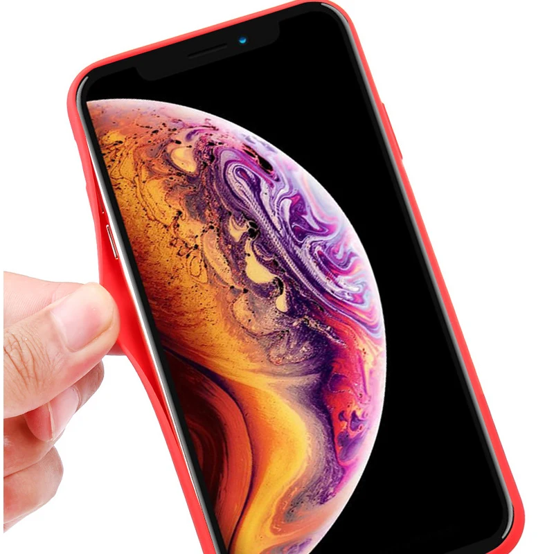 Мягкий тонкий и стильный чехол подходит для Apple iPhone XR X R мобильного телефона