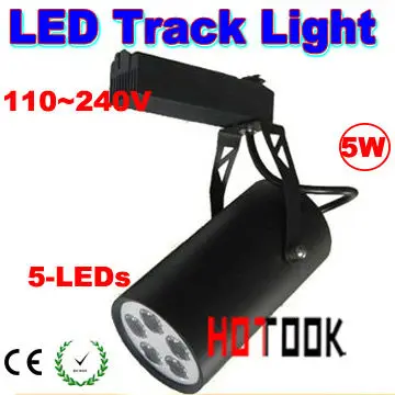 5 Вт из светодиодов железнодорожных путей светильники треки освещения лампа