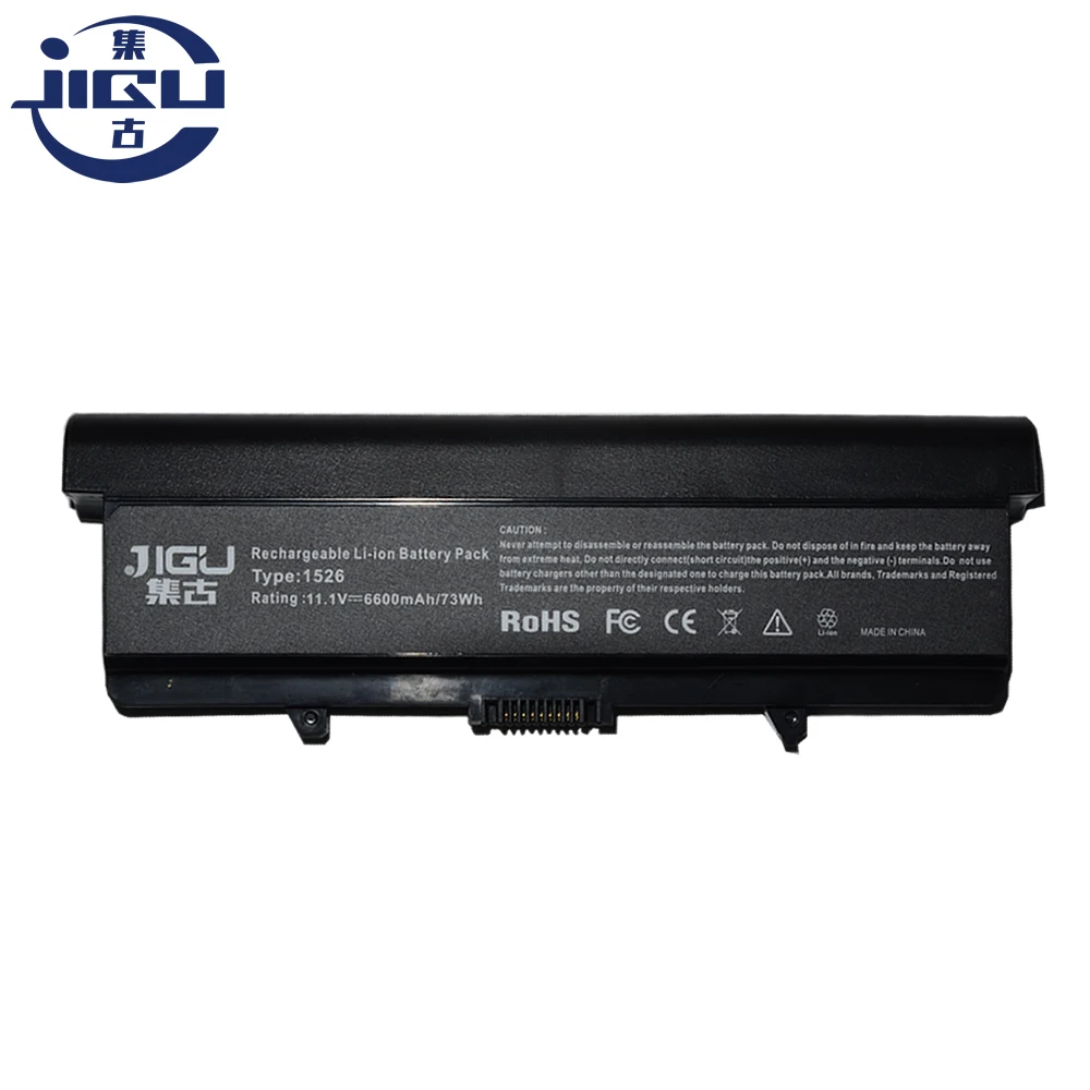JIGU 6600mah Laptop Battery For Dell Inspiron 1525 1526 1545 Vostro 500 GW240 HP297 M911G RN873 RU586 X284G XR693|battery for dell|laptop