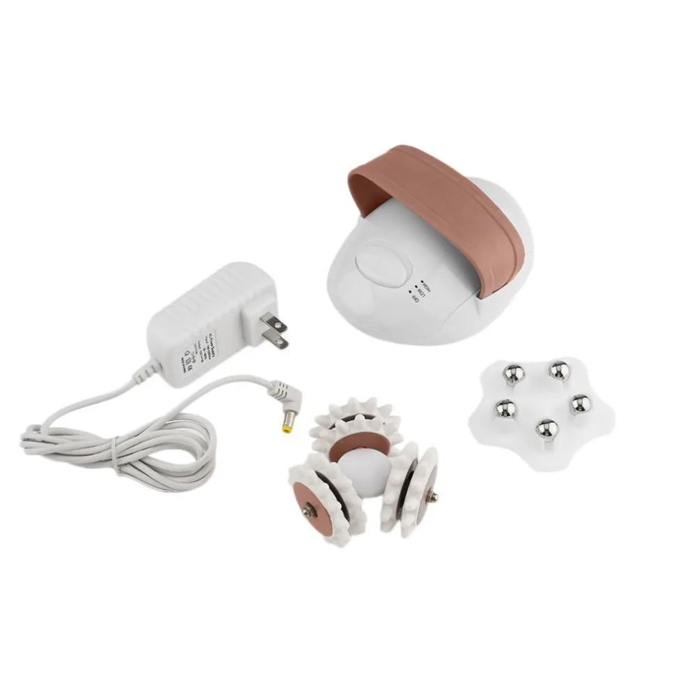 Body Fat Burning 3D Mini Facial Kneading Massage Roller Electric Anti-Cellulite Control System Massager Slimmer new |