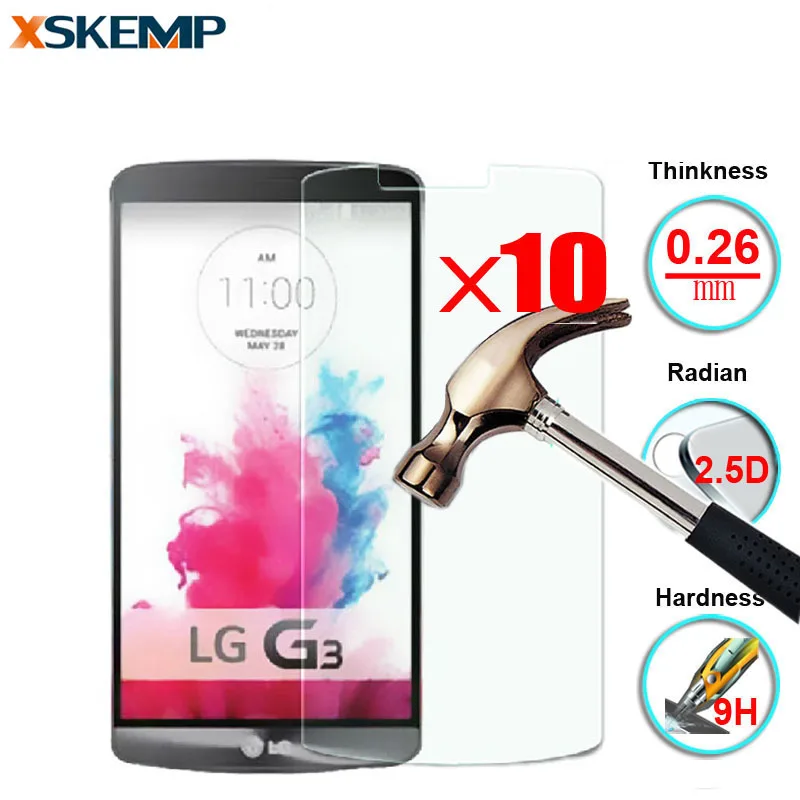 Закаленное защитное стекло премиум-класса для LG L90 L70 L Fino D295 D290N K8 K4 K10 G5 K5 Bello D331 10