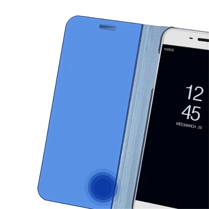 Зеркальный прозрачный чехол с откидной крышкой для Huawei Mate 10 20 30 40 Pro полный