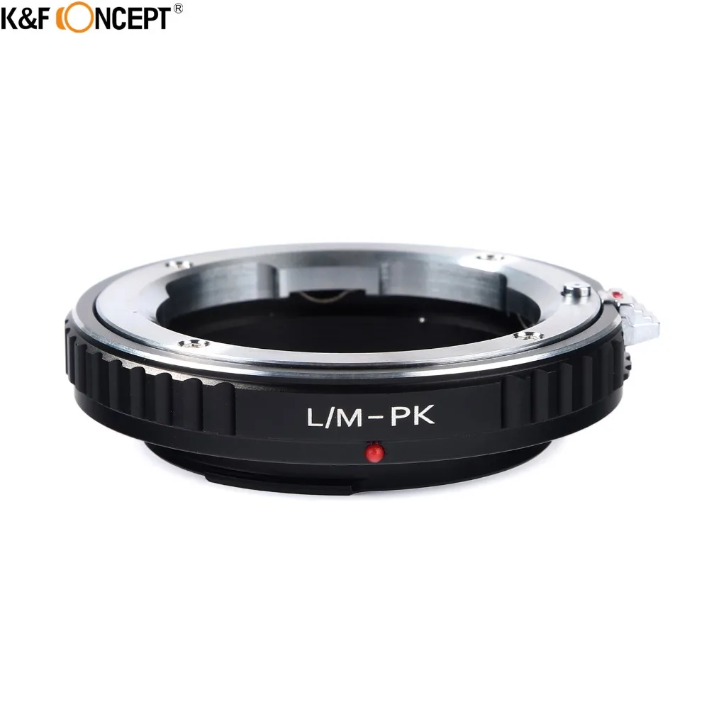 K& F концепция L/M-PK крепление линзы камеры Адаптер кольцо подходит для объектива Leica M для Pentax PK крепление для корпуса камеры