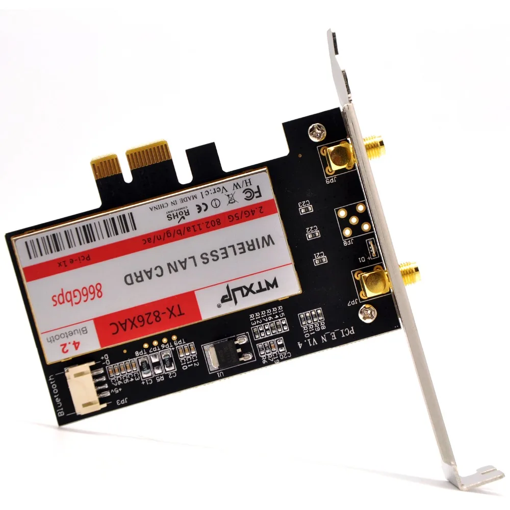 WTXUP 8260AC 802.11ac 867 Мбит/с PCI E Wi Fi адаптер Express WLAN карта с Bluetooth 4 2 для Intel AC8260 + антенна *