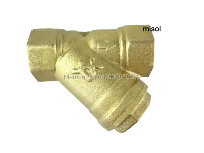 

10 pcs of 1/2' DN15 Brass Y Type Strainer Valve Connector Fitting