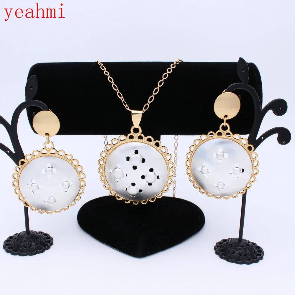 Горячая мода ювелирные изделия костюм для мальчиков футболка + штаны Нигерия