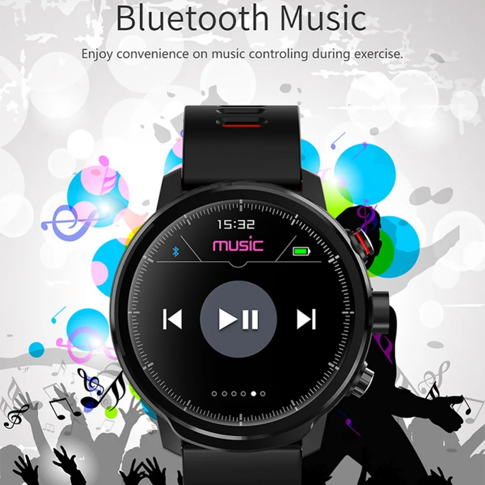 L5 спортивные браслеты Смарт-браслет Bluetooth часы IP67 фитнес-трекер с монитором