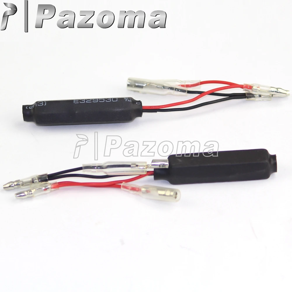 2 шт. черный 12В мотоциклетный мото указатель поворота светодиодный нагрузочный