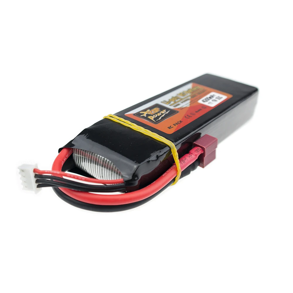 Аккумулятор Lipo 11 1 В 3s 4200 мАч 35C max ZOP XT60 T 2 шт. литиевые батареи для радиоуправляемых