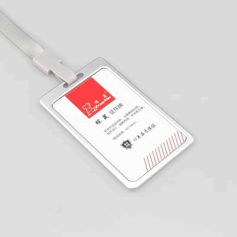 

Чехол для пропуска, женский, с металлической рамкой, с ремешком, 2019