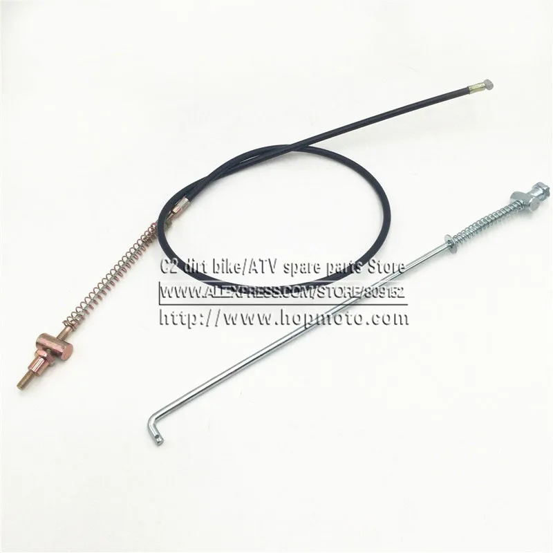 

Drum Brake Cable For Chinese Pit Dirt Motor Bike Motorcycle XR50 CRF50 CRF70 KLX 110 125 SSR TTR BBR Horizontal Engine