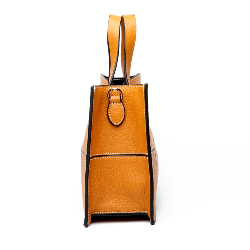 DXS пояса из натуральной кожи Винтаж Сумка для женщин Повседневное Tote