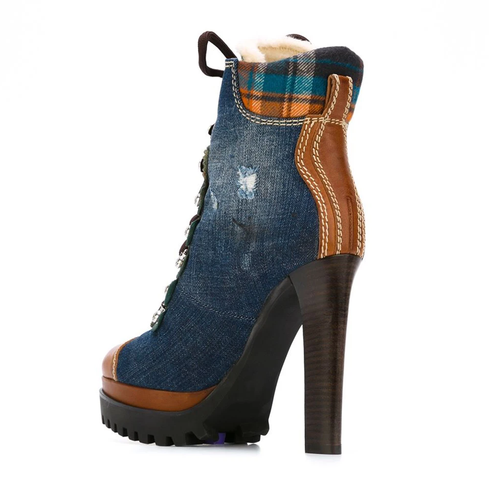 Популярные стильные женские ботильоны элегантные ботинки на низком каблуке с