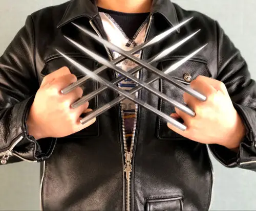 Росомаха Когти для Adlut детская версия жесткое пластиковое оружие косплей