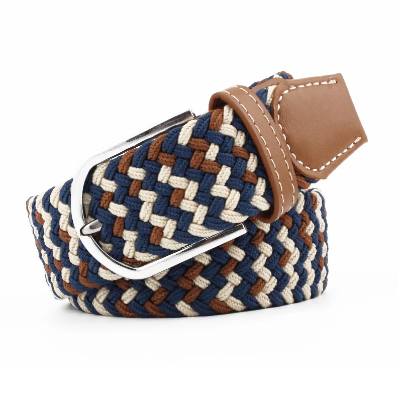 Модный женский холщовый ремень стандартный мужской с пряжкой язычком Женский