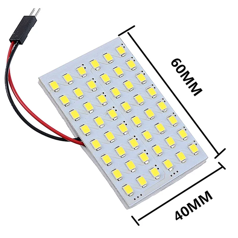 48 SMD COB светодиодный 4 Вт 12 В белый светильник для внутренней панели светильник s купольная лампа светодиодный светильник