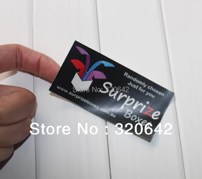 Индивидуальный дизайн/логотип/брендовая клейкая наклейка с принтом