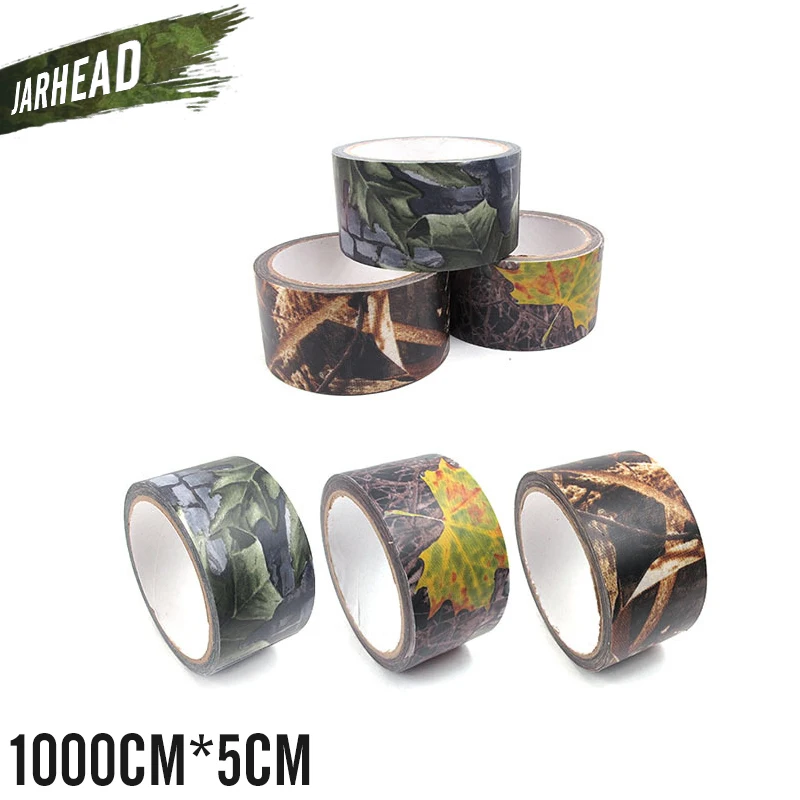 Высокая эластичность Bionic клейкая хлопчатобумажная Камуфляжная Лента наружная