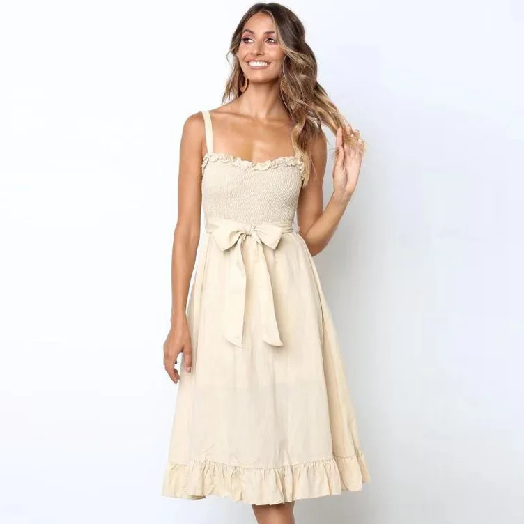 Черное платье для женщин вечеринок тубус смычка топ абрикосовые платья