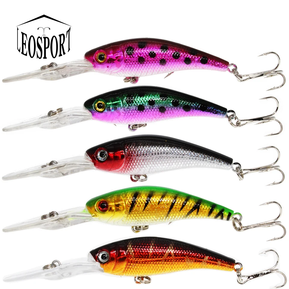 LEOSPORT 1 шт. 10 см 8 г искусственная плавучая приманка на гольяна рыболовные приманки