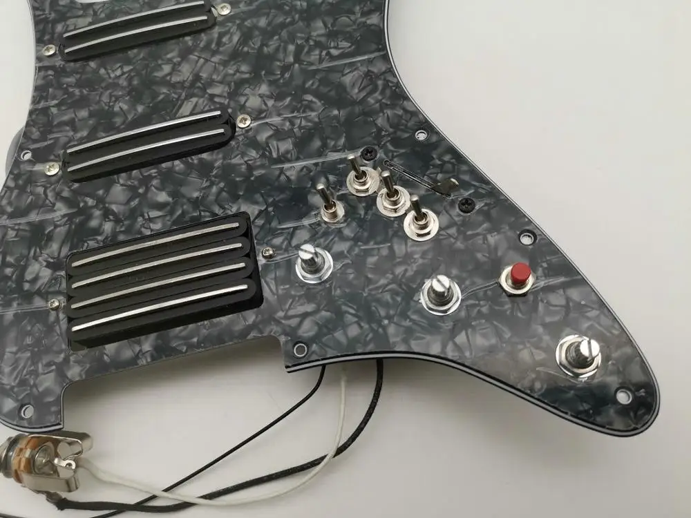 Многофункциональные гитарные звукосниматели хамбакер Hot track SSH жгут проводов для