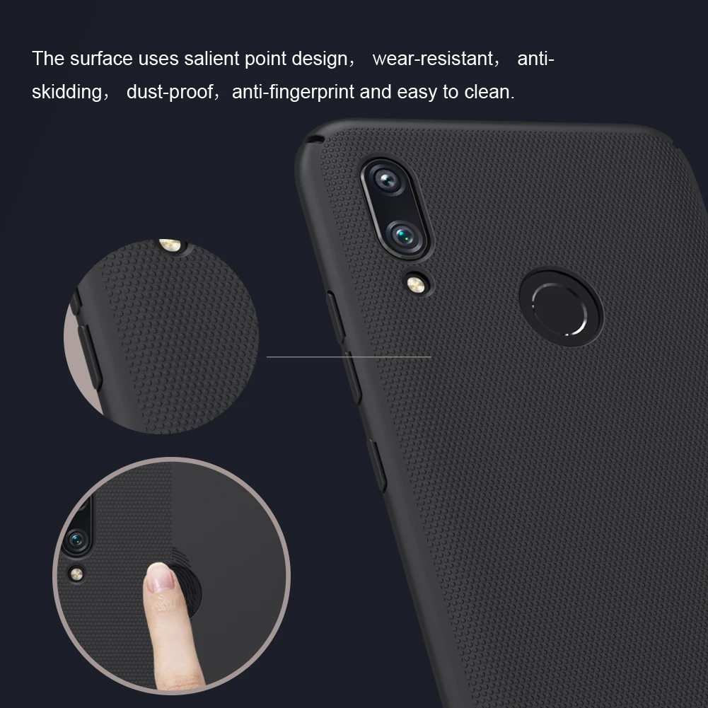 Huawei P Smart чехол NILLKIN матовый защитный ПК Жесткий Чехол для huawei P Smart+ Plus 6,2 дюйма