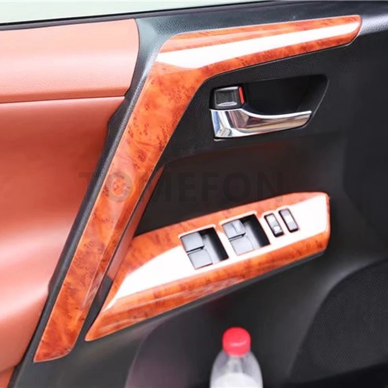 TOMEFON для Toyota RAV4 RAV 4 2013 ABS деревянная краска вентиляционное отверстие оконный переключатель панель приборная панель внутренняя дверь интерьер 17 шт
