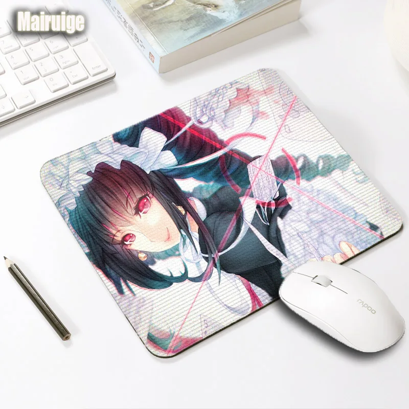 Mairuige игровой коврик для мыши в стиле аниме Danganronpa, мини-размер, 250x200x2 мм, игровые коврики для ПК, Нескользящие коврики для мыши