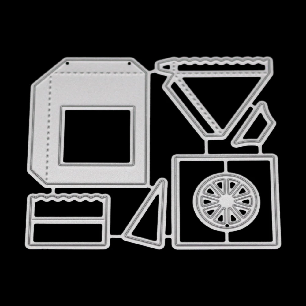 7 9x7 см машина Хэллоуин Рождество штампы металлические Вырубные Новые 2018