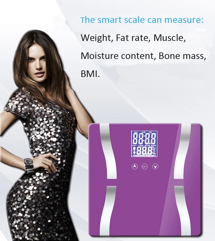 Бытовые умные весы для ванной тела жира индекса массы и мышц|smart scale|body fat weight scalescale