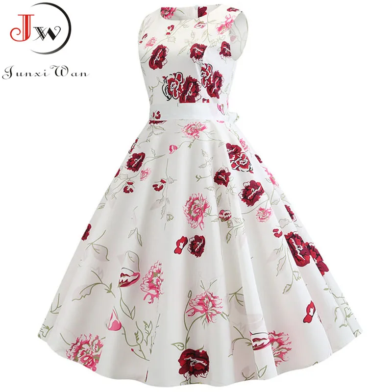 Повседневное белое Элегантное летнее платье с цветочным принтом 2021 женские