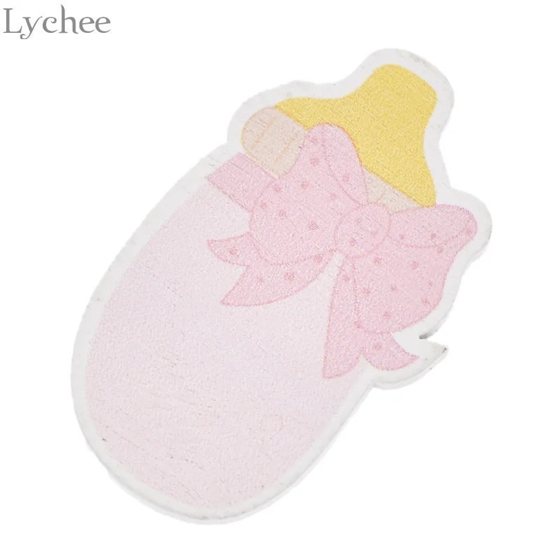 Lychee 100 шт. деревянные Мультяшные блестки 2 отверстия или без швейные пуговицы