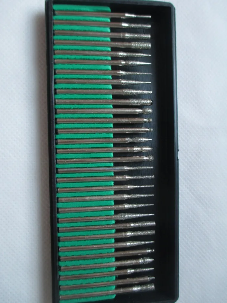 30/шт толщина 3 мм алмазных боров (комплект принадлежностей для вращающихся