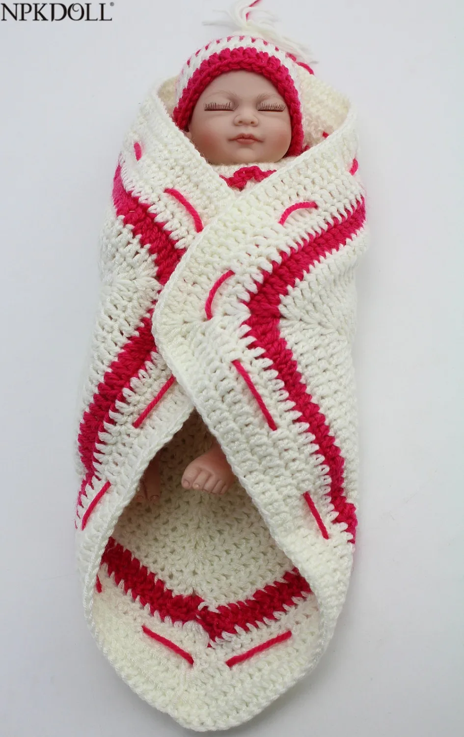 NPKDOLL мягкие полностью силиконовые для новорожденных девочек сна реалистичные