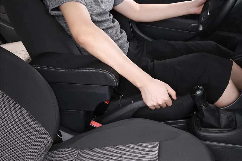 Для Toyota aygo bj подлокотник коробка зарядка через usb увеличивает двухслойный центральный магазин содержание держатель стакана, пепельница аксессуары