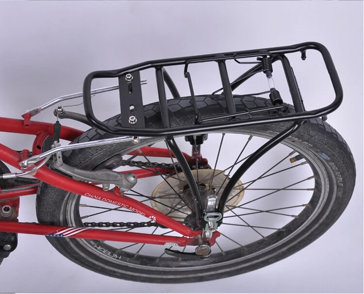 Задняя стойка для велосипеда West Biking регулируемая задняя багажная из сплава
