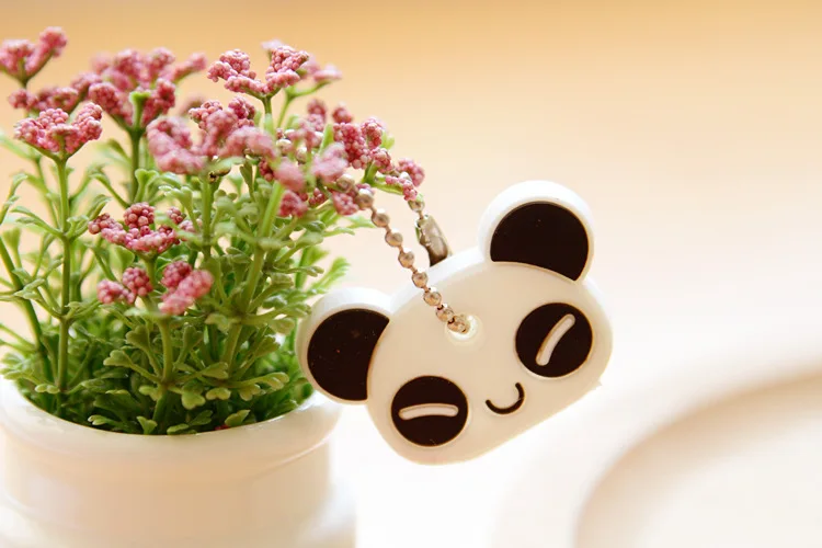 Смешанный 30 шт/партия милый чехол для ключей эмодзи медведь Мститель Микки