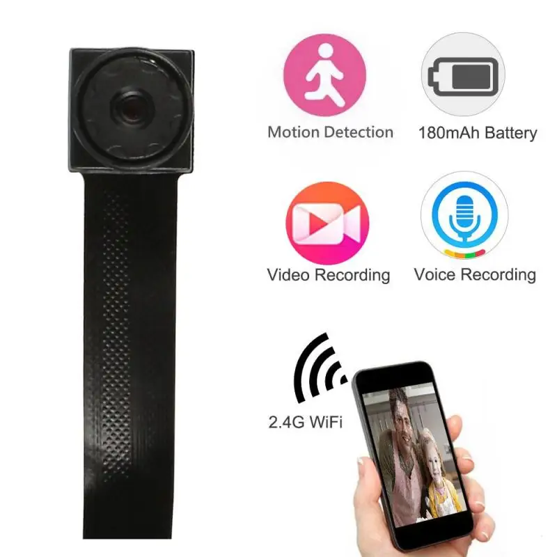 Мини Wi Fi Сетевая камера P2P микро DIY беспроводной модуль камеры с активированным
