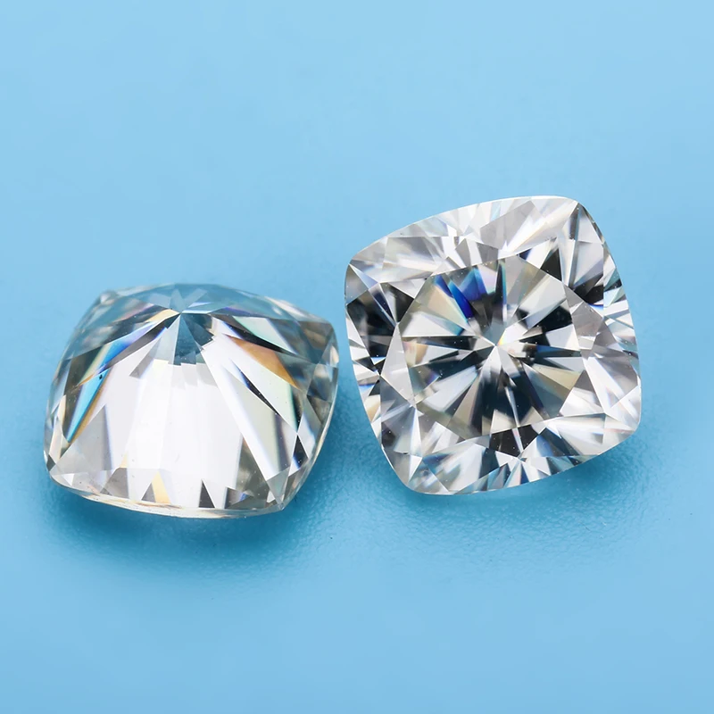 6 5*6 5 мм цвет подушечки GH Moissanite камни для ювелирных изделий больше блесток чем